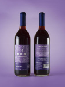Northern Vineyards Prairie Rose wine bottle