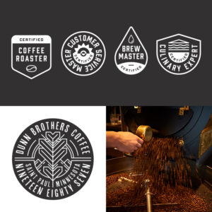 Dunn Brothers Coffee Photography and Badges