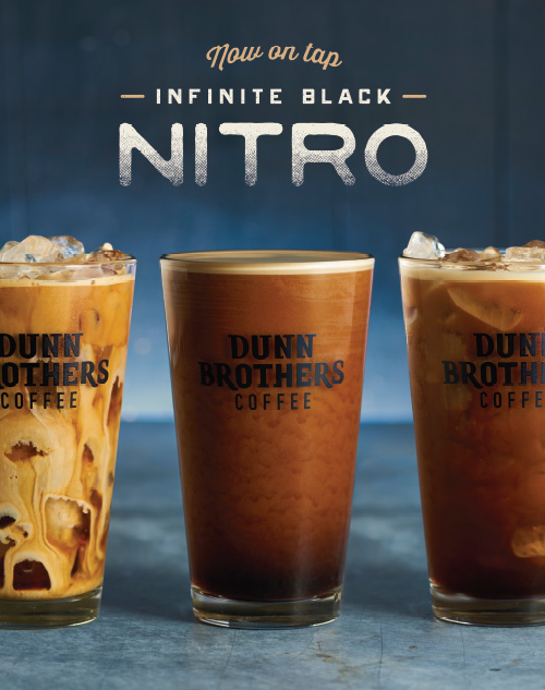 Dunn Brothers Coffee Infinite Black Nitro Poster