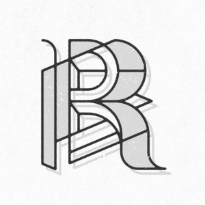 graphic letter R