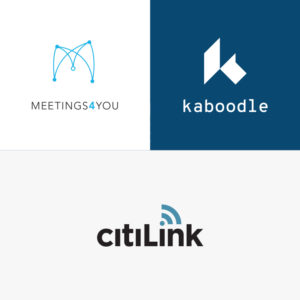 Meetings4You, Kaboodle, and citiLink Logos