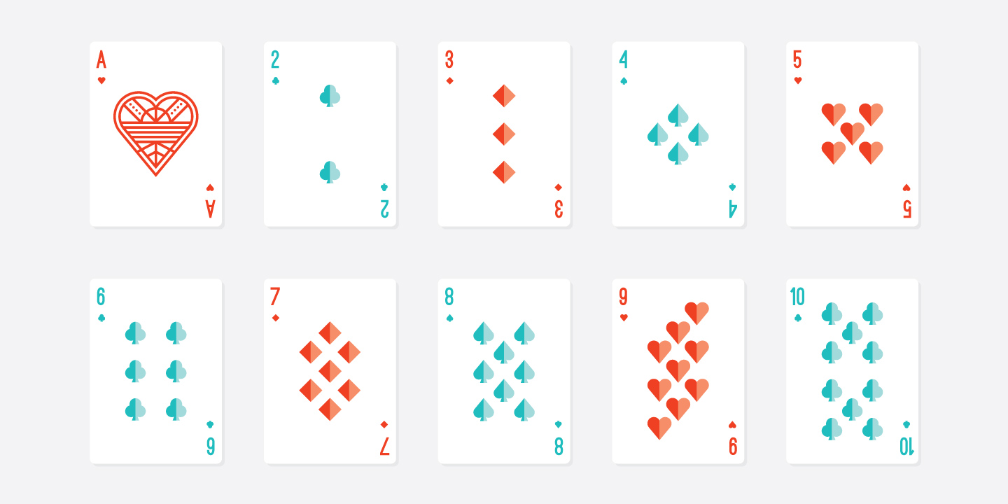 IMAGEHAUS Sweet Sixteen Playing Card Design